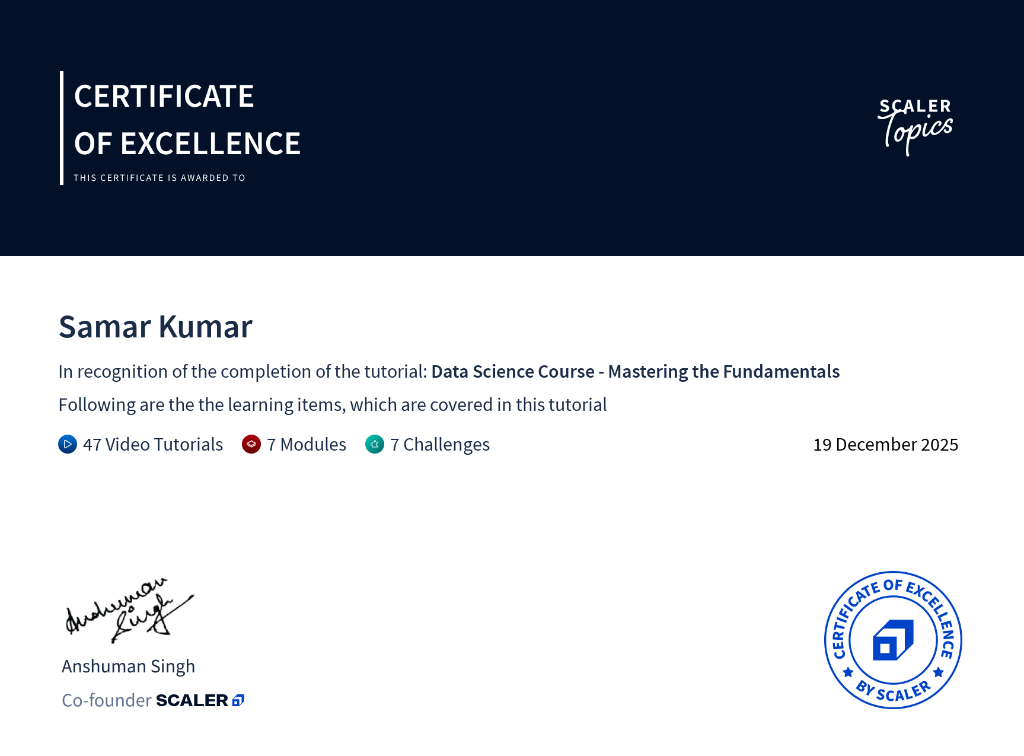 Data Science Course
