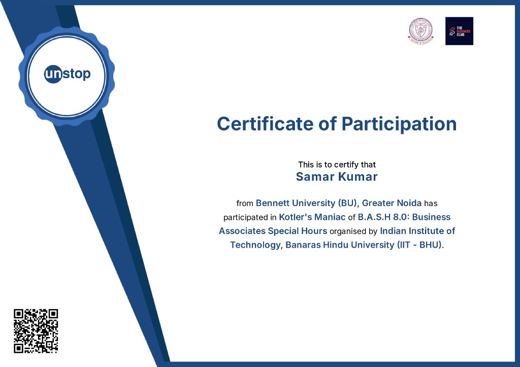 Kotler's Maniac